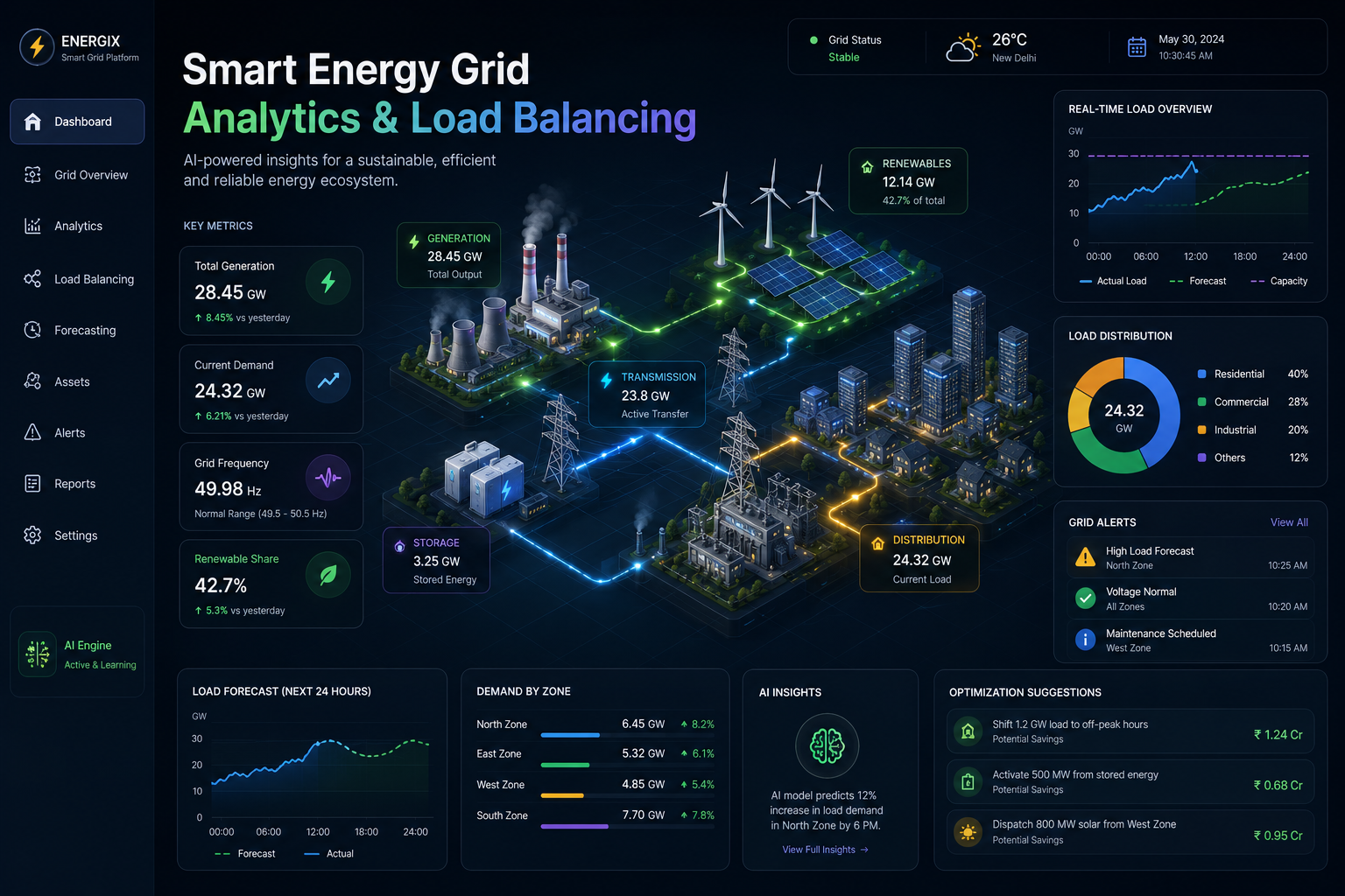 Smart Energy Grid Analytics