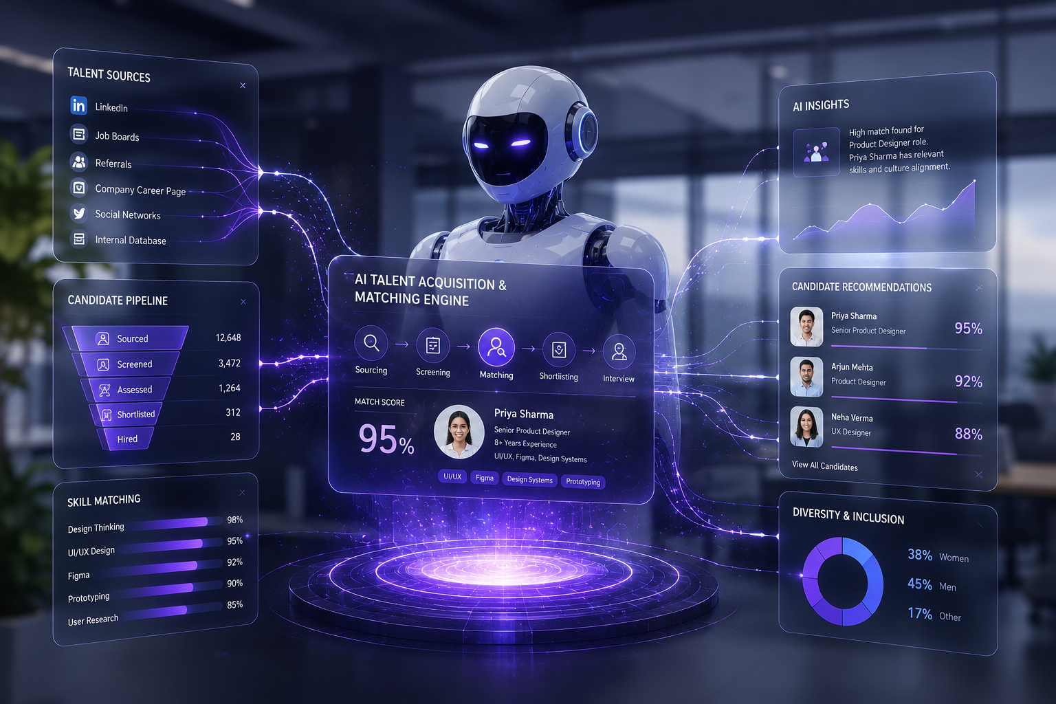 AI Talent Acquisition Interface